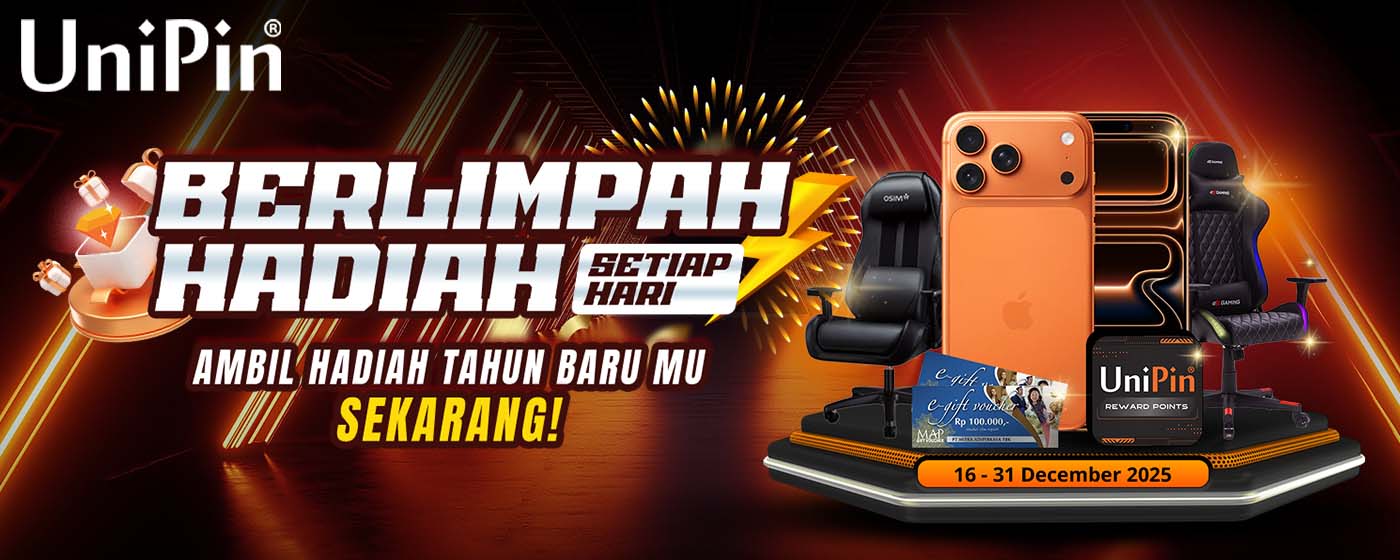 Berlimpah Hadiah Setiap Hari! Ambil Hadiah Tahun Barumu Sekarang!